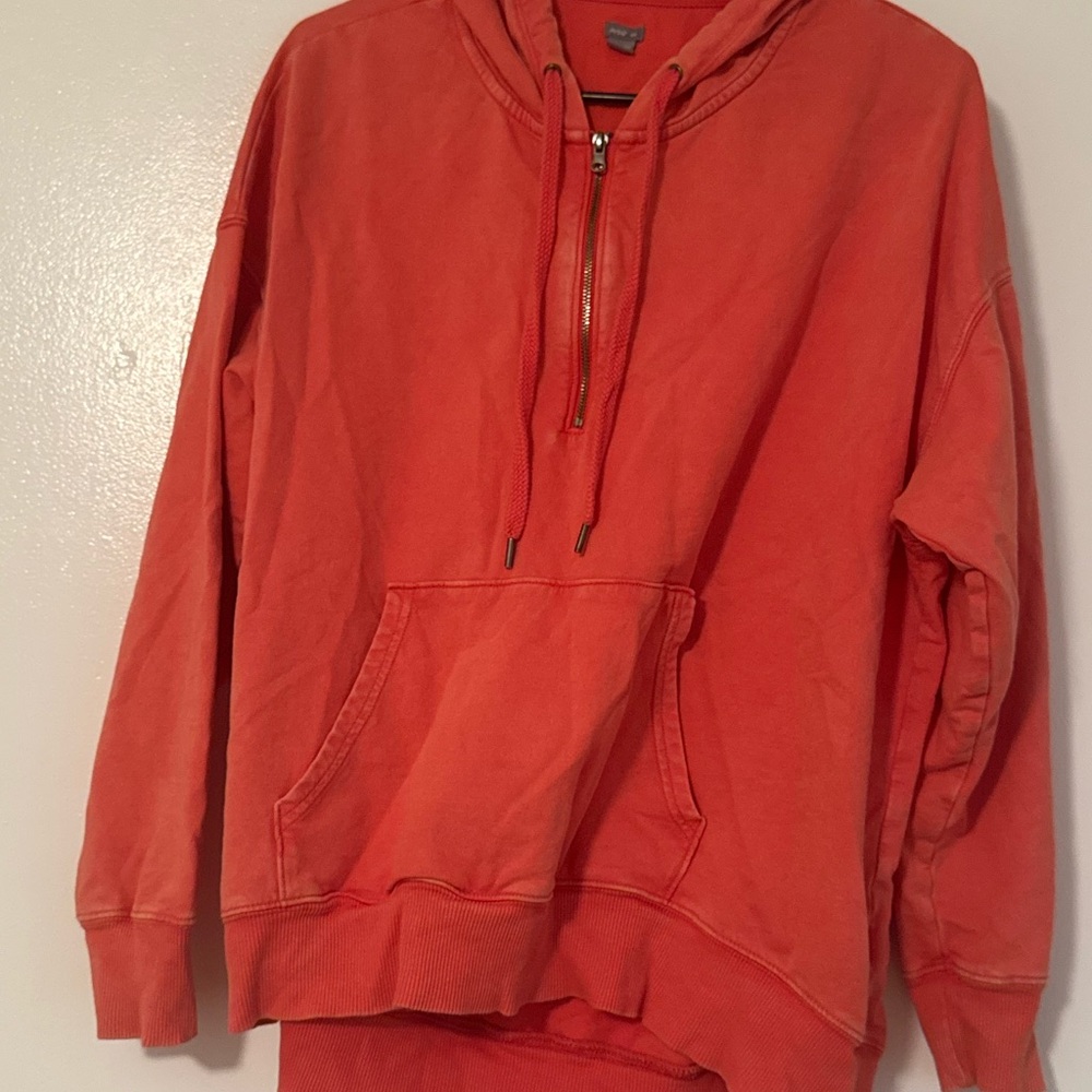 Aerie Women’s Vibrant Orange Hoodie Sweater